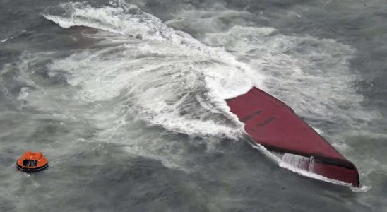 Neun Tote nachdem ein unter suedkoreanischer Flagge fahrendes Schiff vor
