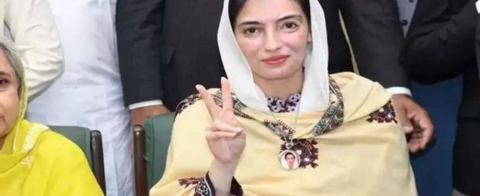 Pakistan Aseefa Bhutto Zardari wird ohne Gegenkandidaten zum Mitglied der Nationalversammlung