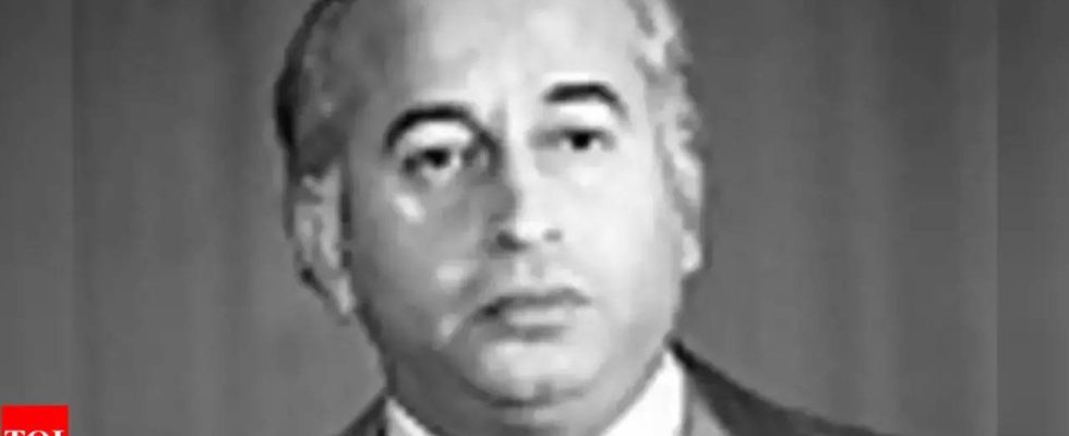 Pakistans Bhutto der vor 44 Jahren gehaengt wurde erhielt nach