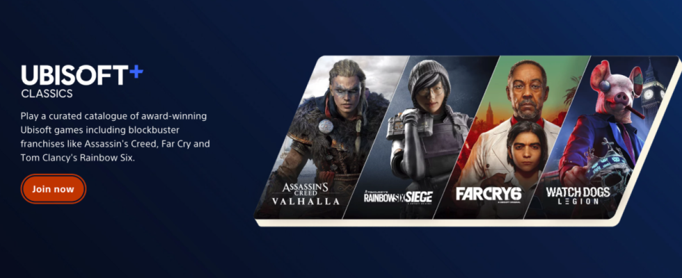 PlayStation erhaelt neues Ubisoft Classics Abonnement Zugang und mehr