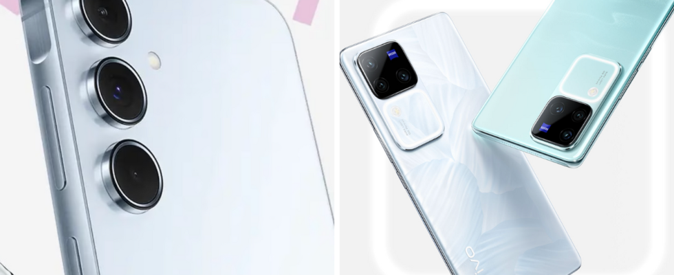 Samsung Galaxy A55 vs Vivo V30 Pro Vergleich der beiden