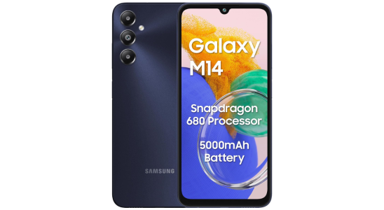 Samsung Galaxy M14 4G mit 90 Hz Display Snapdragon 680 in Indien