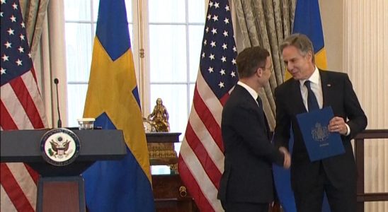Schweden ist nach Vorlage der Beitrittsdokumente offiziell Mitglied der NATO