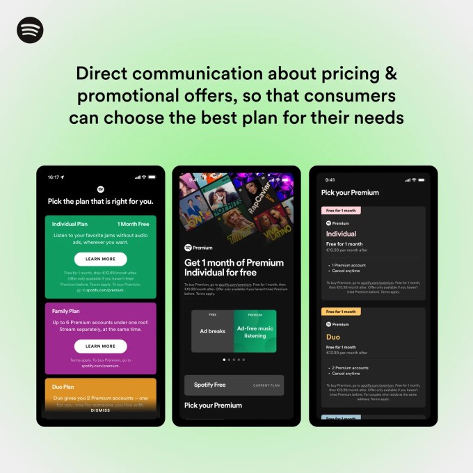Wie die App von Spotify aussehen würde, wenn Apple ihre Änderungen genehmigt