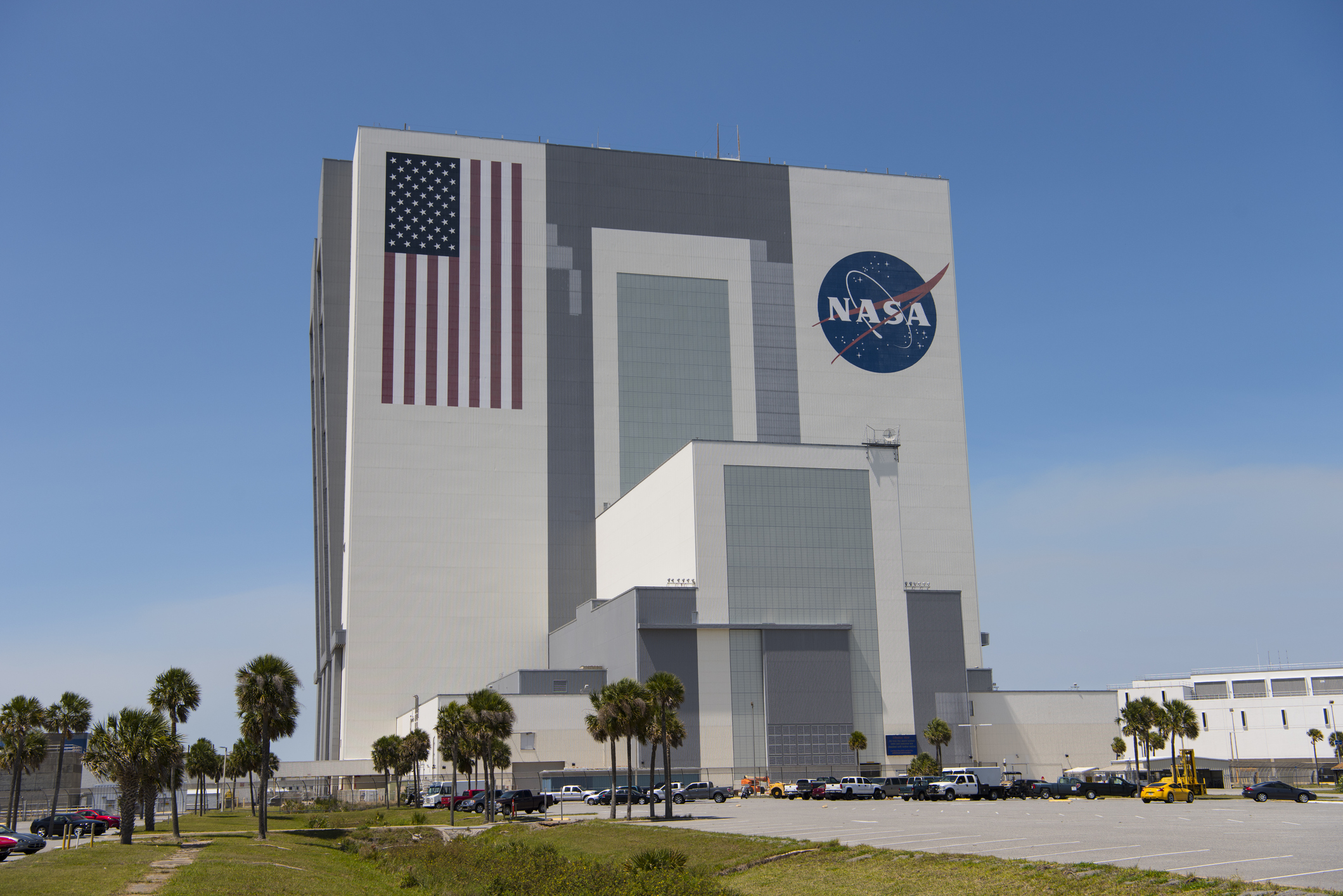 Das Vehicle Assembly Building der NASA, Kennedy Space Center