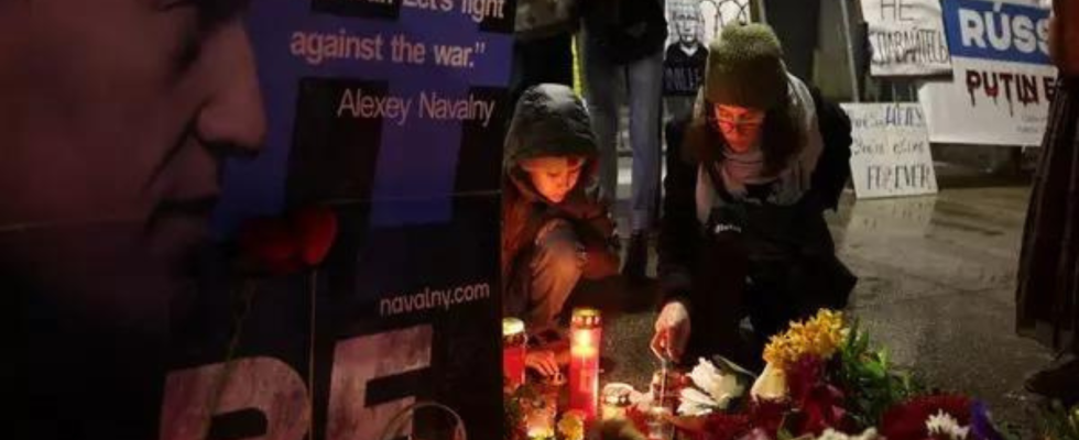Ueber 100 Personen in ganz Russland wegen Ehrung Nawalnys im