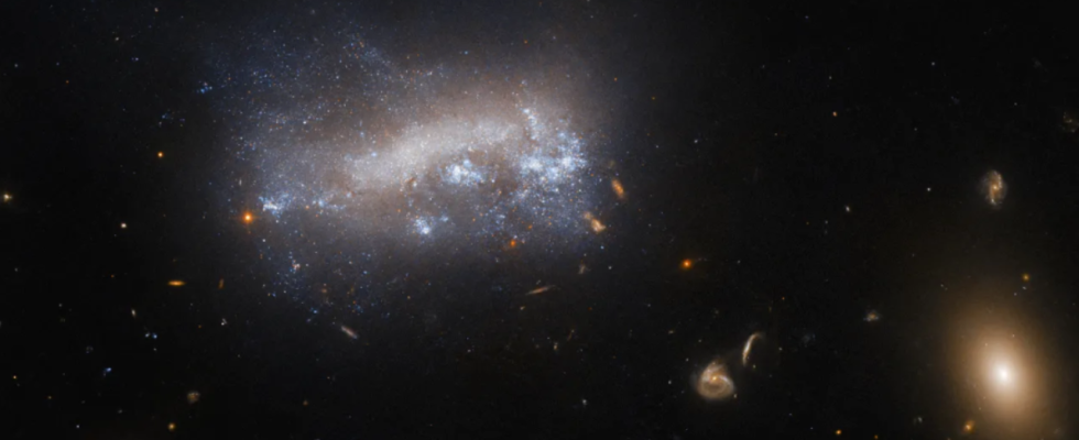 „Staudruck kann Sterne erzeugen NASA erfasst Virgo Galaxienhaufen