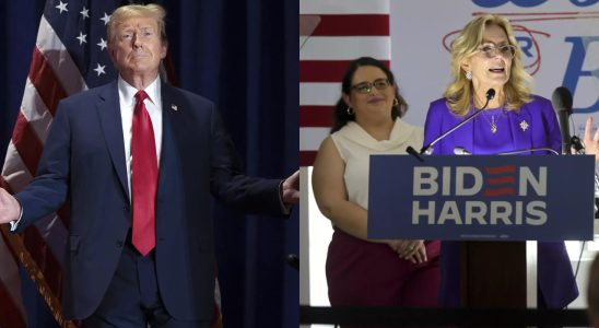 „Trump ist gefaehrlich fuer Frauen und unsere Familie Jill Biden