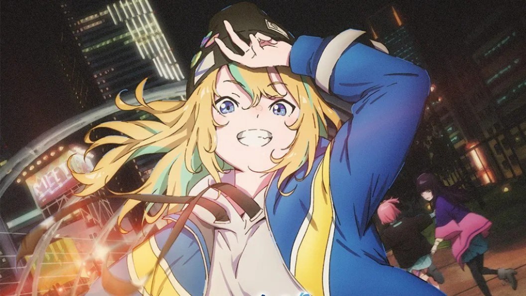 Ein Mädchen, das in ein Quallen-Can't-Swim-In-The-Night-Werbebild fällt.  Dieses Bild ist Teil eines Artikels über unseren am meisten erwarteten Anime für das Frühjahr 2024.