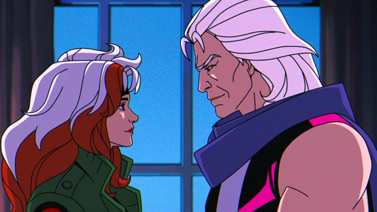 Die Romanze zwischen Rogue und Magneto in „X-Men 1997“.