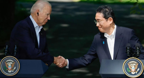 Biden trifft sich mit Japans Premierminister Kishida angesichts der gemeinsamen