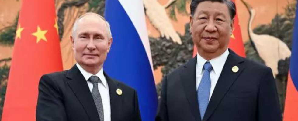China staerkt Russlands Kriegsmaschinerie in der Ukraine die USA