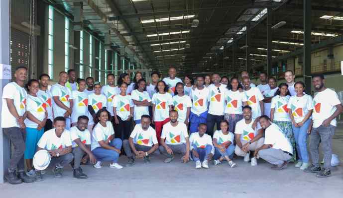 Das aethiopische Kunststoff Upcycling Startup Kubik erhaelt neue Mittel und plant seine