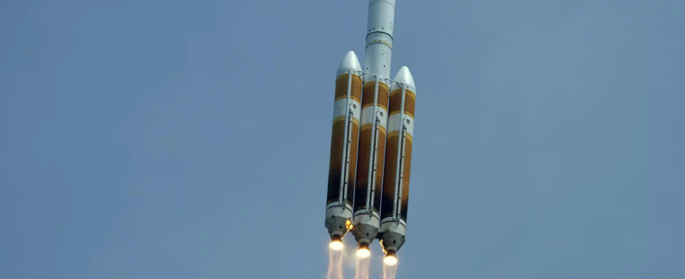 Delta IV Heavy geht nach jahrzehntelangem Dienst mit geheimer Mission