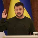 Der ukrainische Politiker Selenskyj plaediert erneut fuer Patrioten EU Beitritt und