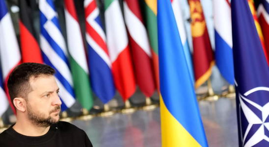Die Nato feiert ihr 75 jaehriges Jubilaeum angesichts des Ukraine Krieges