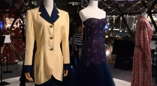 Die ikonischen Kleider von Prinzessin Diana werden vor der Auktion
