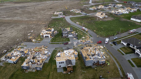 Heftige Tornados hinterlassen in den USA eine Spur katastrophalen Schadens