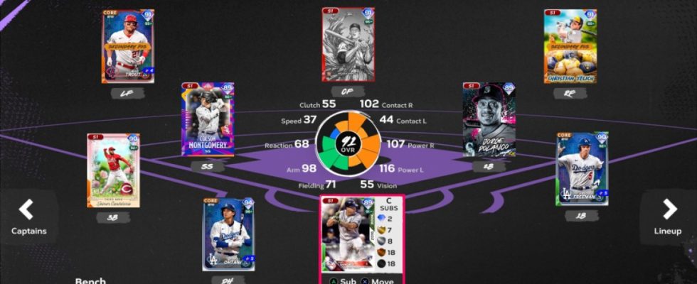 Ich habe Shohei Ohtani Mike Trout in MLB The