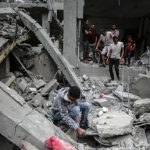 Israel hat Zonen im Gazastreifen angegriffen die es fuer „sicher