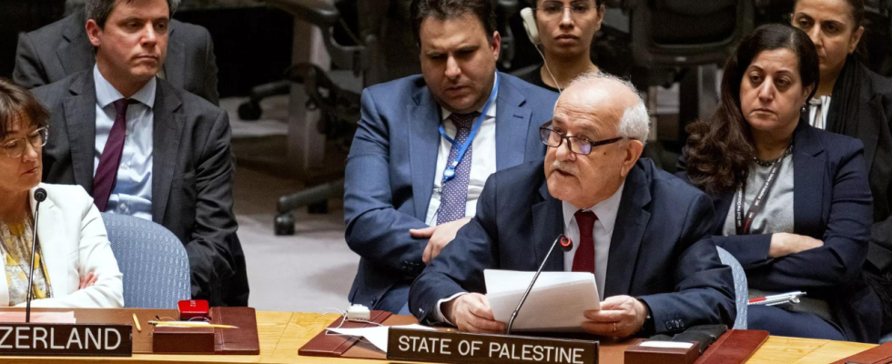 Kein „Konsens des Sicherheitsrats ueber die palaestinensische UN Mitgliedschaft