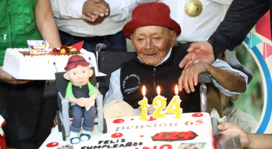 Peru holt sich mit dem 124 Jaehrigen der 1900 geboren wurde