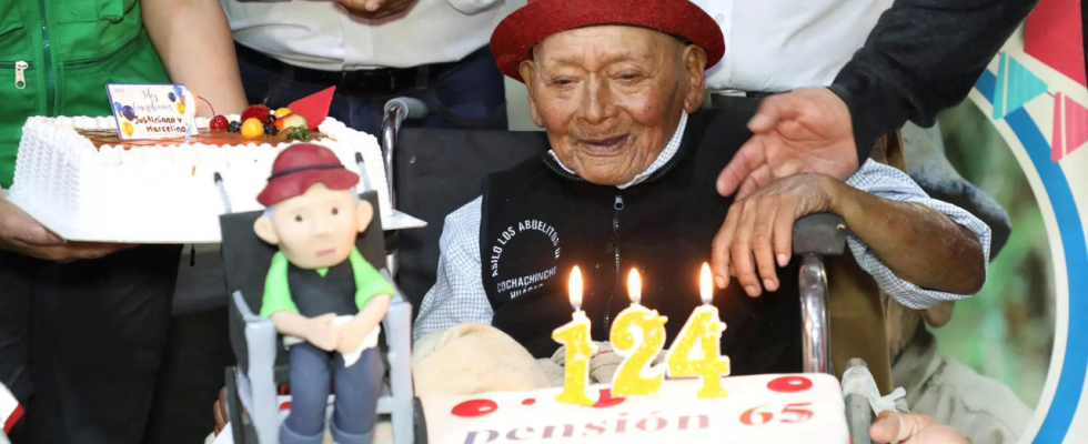 Peru holt sich mit dem 124 Jaehrigen der 1900 geboren wurde