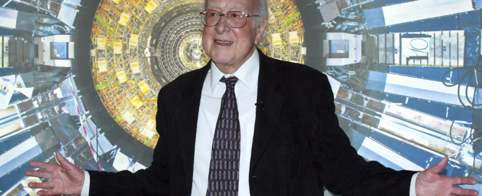 Peter Higgs Nobelpreistraeger der „God Particle entdeckte ist gestorben