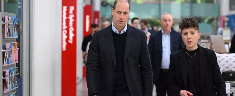 Prinz William erscheint zum ersten Mal seit der Krebserkrankung seiner