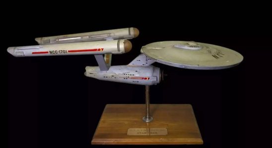 Seit Jahrzehnten verschollen Originalmodell der USS Enterprise aus „Star Trek