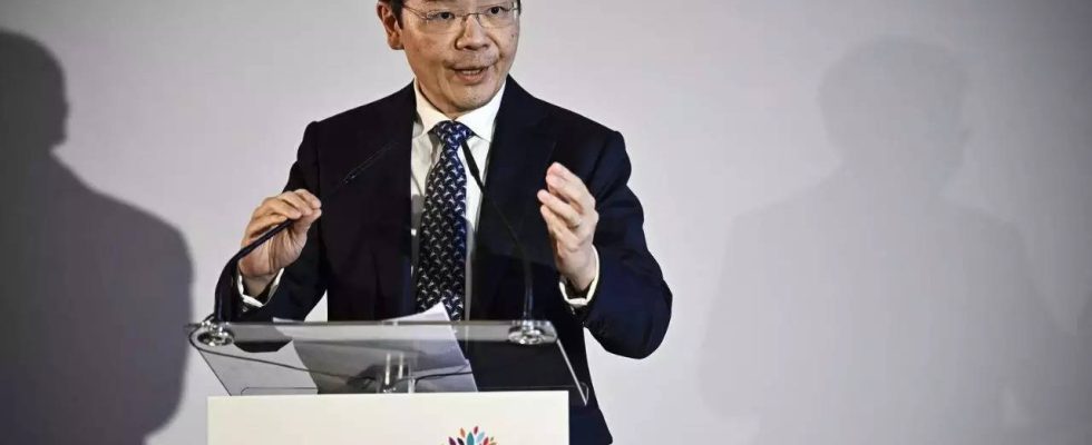 Singapurs Premierminister Lee tritt zurueck am 15 Mai die Macht