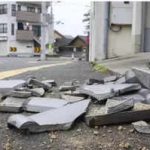 Starkes Beben im Suedwesten Japans hinterlaesst neun Menschen mit leichten