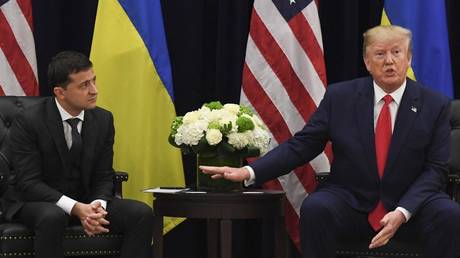 Trump meinte die Ukraine muesse „ein Teil Russlands sein –