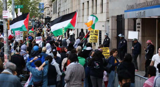 „Antisemitisch gefaehrlich Weisses Haus zu Protesten an der Columbia University