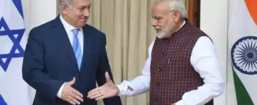 „Danke an Premierminister Modi Israelischer Ueberlebender des Anschlags vom 7