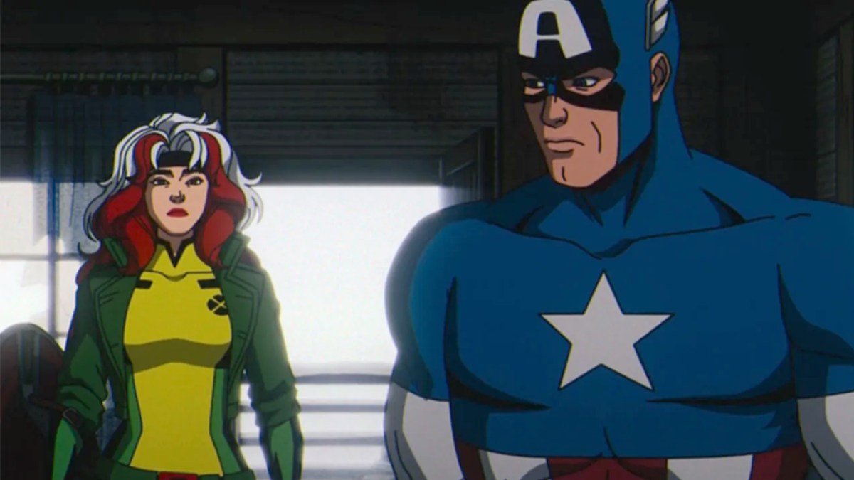 Rogue und Captain America in X-Men '97 Staffel 1, Folge 7, "Strahlende Augen"