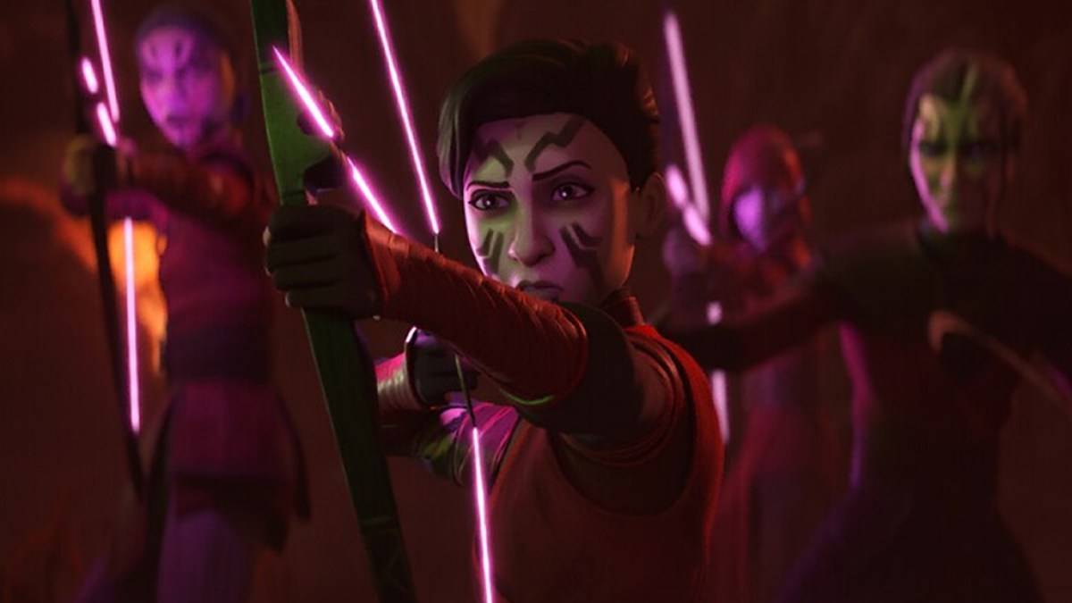 Morgan Elsbeth wird in Star Wars: Tales of the Empire von Nachtschwestern flankiert