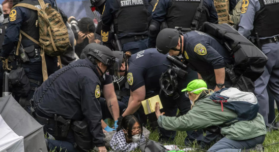 25 von der University of Virginia wegen Pro Palaestina Protesten festgenommen