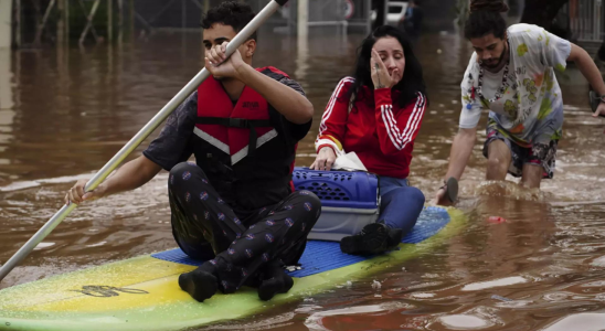 Bei Ueberschwemmungen im Sueden Brasiliens kommen mindestens 60 Menschen ums