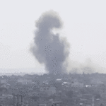 Bei israelischen Luftangriffen im Gazastreifen Rafah werden 35 Menschen getoetet