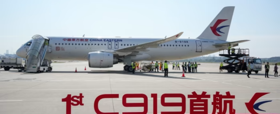 China fordert die Dominanz von Boeing und Airbus mit dem