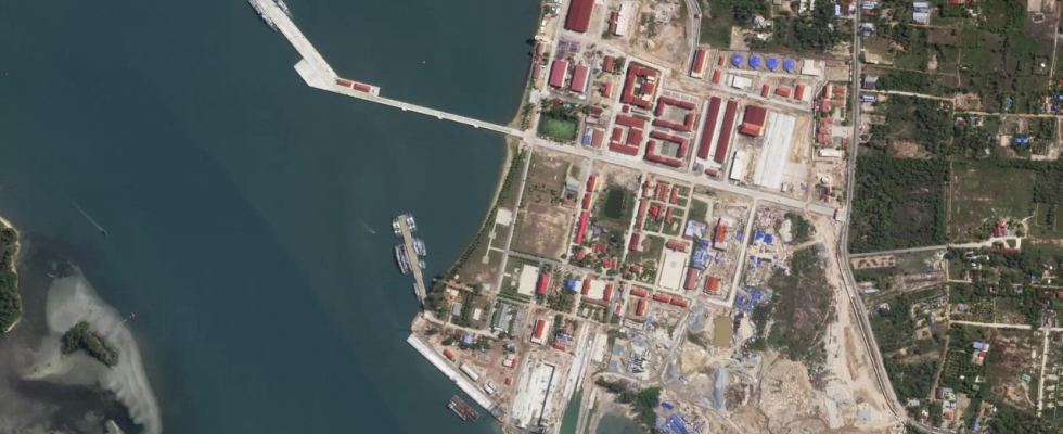 Chinesische Kriegsschiffe legten vor fuenf Monaten in Kambodscha an laut