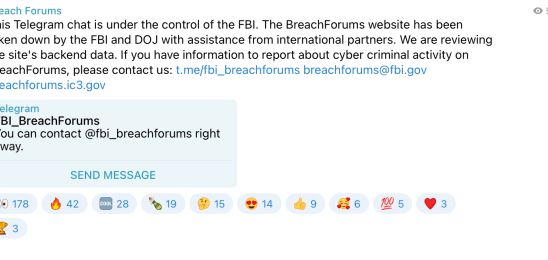 Das FBI beschlagnahmt erneut das Hacker Forum BreachForums