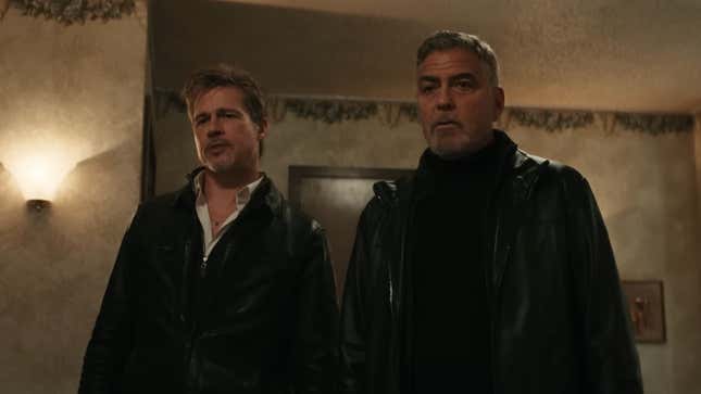 Der Trailer zu „Wolfs bringt George Clooney und Brad Pitt