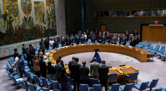 Der UN Sicherheitsrat schweigt gegenueber dem iranischen Praesidenten Ebrahim Raisi der