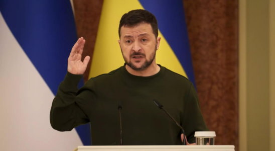 Der Ukrainer Selenskyj sagt seine Armee sei inmitten eines russischen