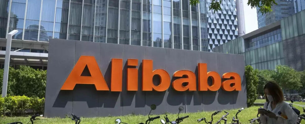 Der chinesische Technologieriese Alibaba verzeichnet im vergangenen Geschaeftsjahr einen Umsatzanstieg