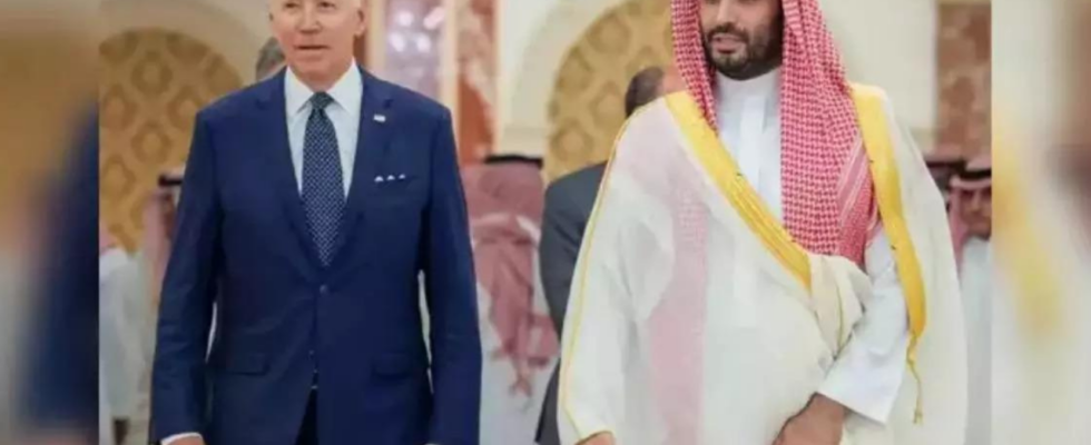 Der saudische Kronprinz und Bidens Berater diskutieren ueber das „halbfinale
