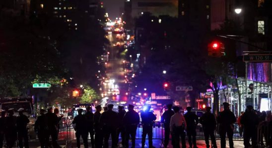 Die Polizei klaert Antikriegsaufstaende auf dem DC Campus auf 33 Personen