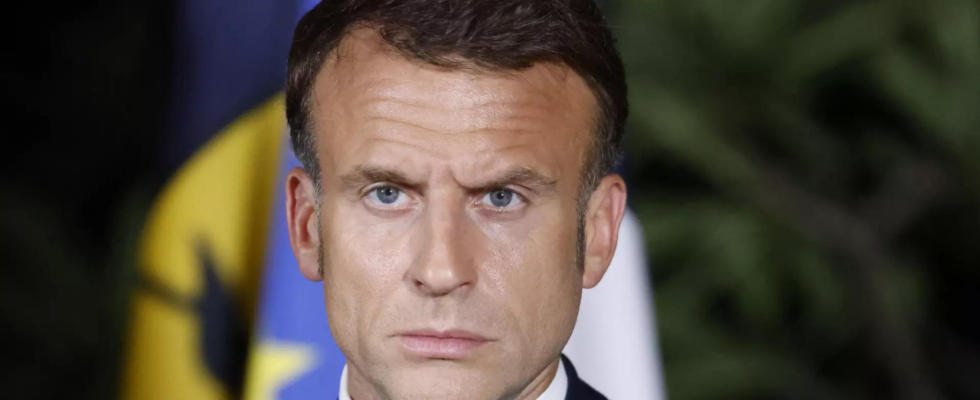 Emmanuel Macron reist zum ersten Staatsbesuch eines franzoesischen Praesidenten seit
